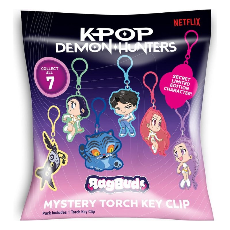 KPop Demon Hunters Keychain Blind Box Display (39)