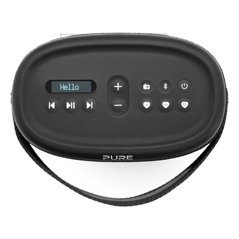 Pure Woodland Portable Black