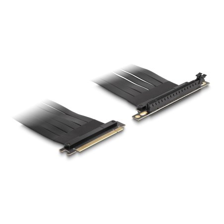 Riser Karte PCI Express x16 Stecker zu x16 Slot 90° gewinkelt mit Kabel 30 cm