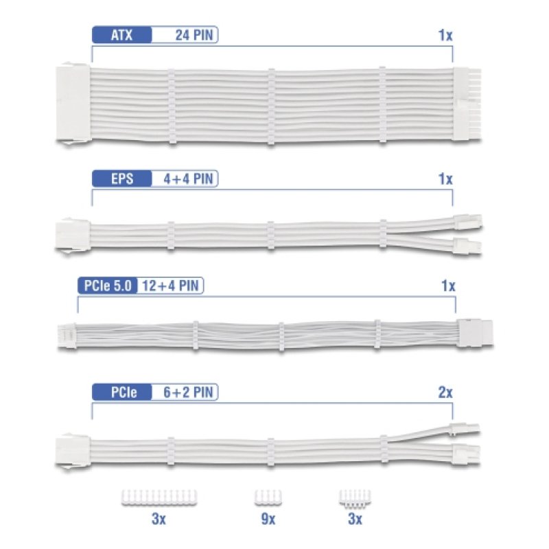 DeLOCK 84542 câble d'alimentation interne 0,3 m