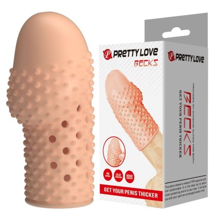 Pretty Love Becks Penis Sleeve - Flesh