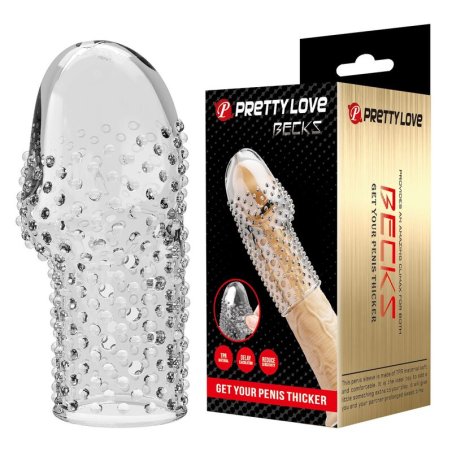 Pretty Love Becks Translucent Penis Sleeve