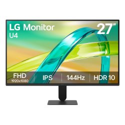MONITOR LG 27U411B-B 27" FHD 144HZ IPS HDR10 FREESYNC SIN MARCOS