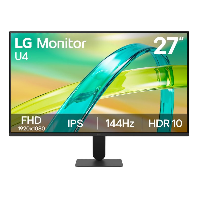 MONITOR LG 27U411B-B 27" FHD 144HZ IPS HDR10 FREESYNC SIN MARCOS