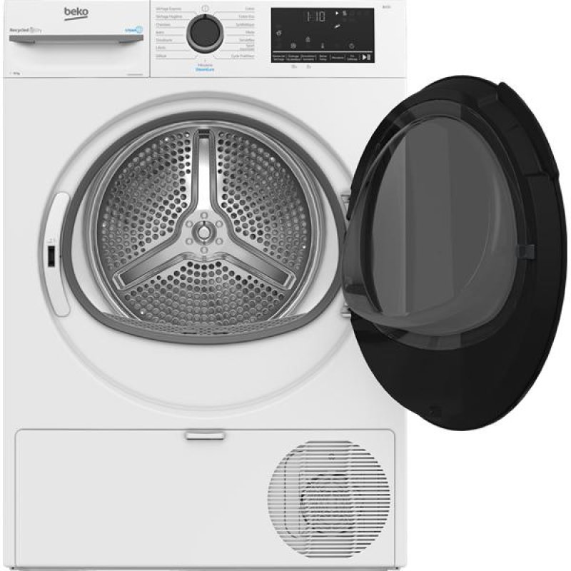 Sèche linge Pompe à chaleur, bPRO500, 10 kg, Classe D, SteamCure, Tambo *