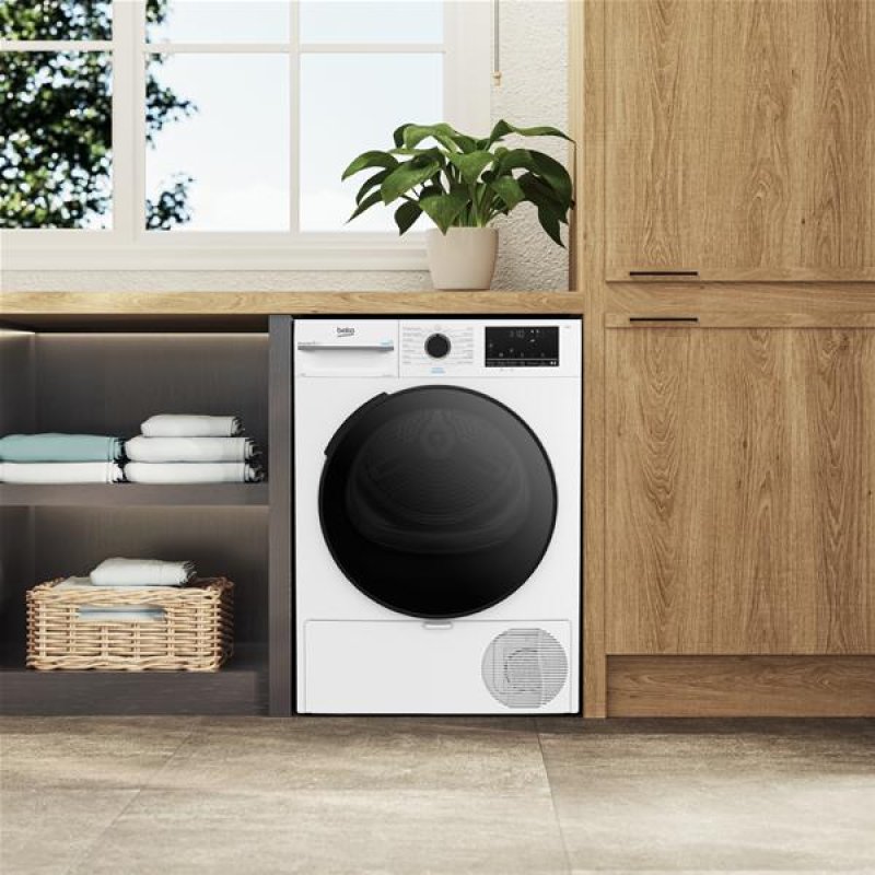 Sèche linge Pompe à chaleur, bPRO500, 10 kg, Classe D, SteamCure, Tambo *