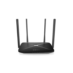 Mercusys AC12G routeur sans fil Gigabit Ethernet Bi-bande (2,4 GHz / 5 GHz) Noir