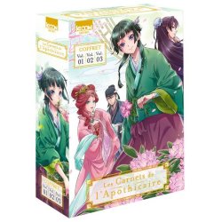 LES CARNETS DE L'APOTHICAIRE - COFFRET - TOME 1 A 3