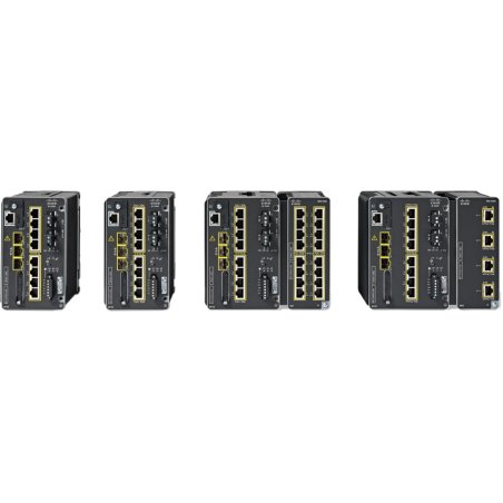 Cisco Catalyst IE3500 Géré L2/L3 Gigabit Ethernet (10/100/1000) Noir