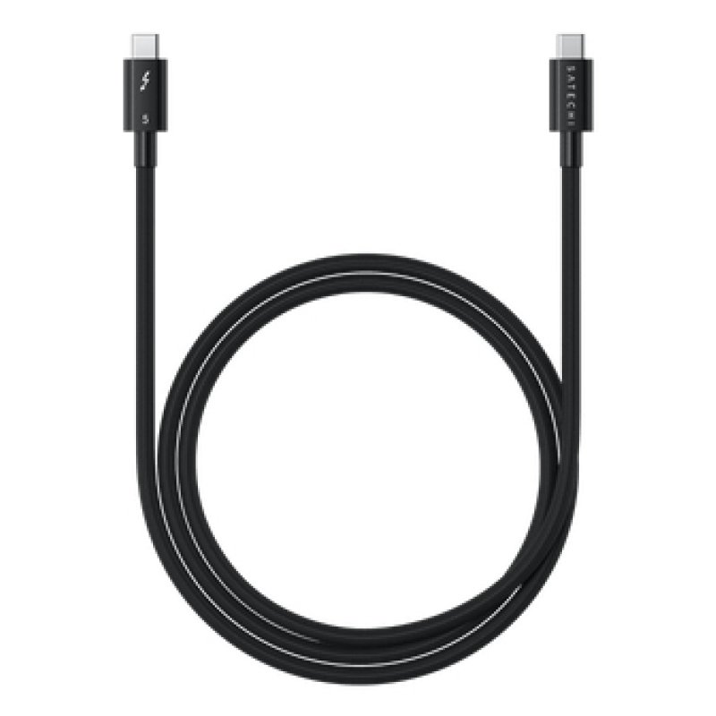 Satechi ST-YTB5100K Thunderbolt cable 1 m 120 Gbit/s Black