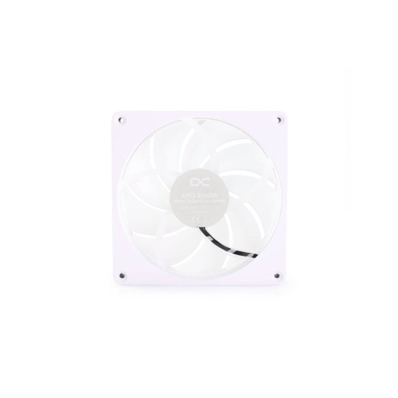Alphacool Apex Stealth Metall Aurora Lüfter 2000rpm Weiß (140x140x25mm)