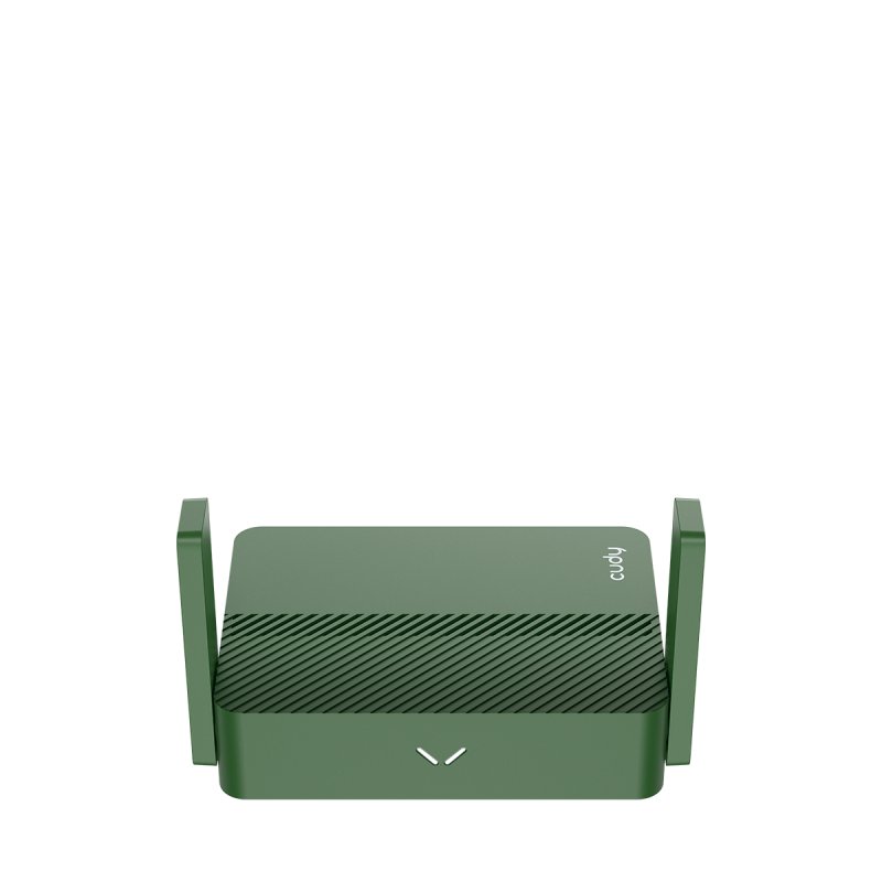 Cudy BE3600 2.5G Wi-Fi 7 Travel Router, TR3600 1.0 routeur sans fil 2.5 Gigabit Ethernet Bi-bande (2,4 GHz / 5 GHz) Vert