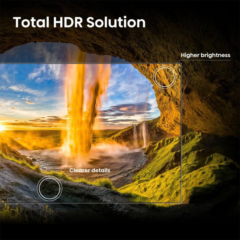 165,1 cm (65") 3840 x 2160 Pixel Hisense 20019129 16:9 4K Ultra HD QLED 8 ms SmartTV HDMI VESA 400 x 300 mm LAN WIFI