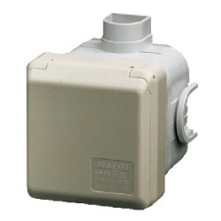 Mennekes 16A5P 6H400V UP-Dose Cepex 4125 ** IP44 perlweiss