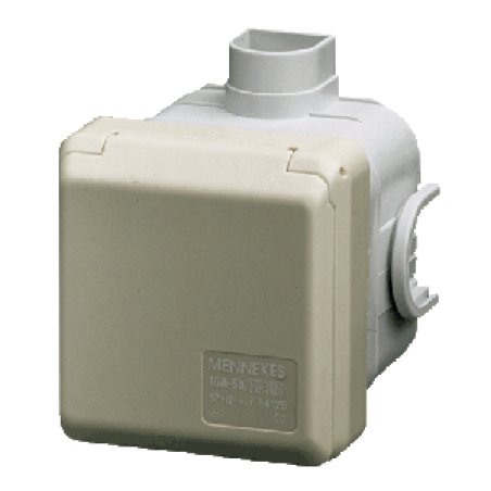 Mennekes 16A5P 6H400V UP-Dose Cepex 4125 ** IP44 perlweiss