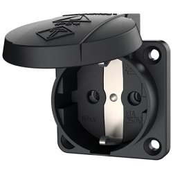 MENNEKES 11032 prise de courant Type F Noir