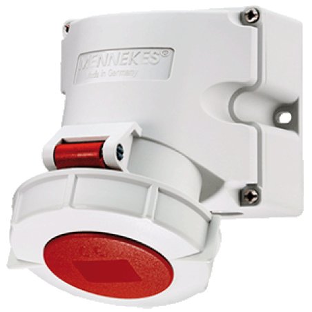 MENNEKES 9142 prise de courant Rouge, Blanc