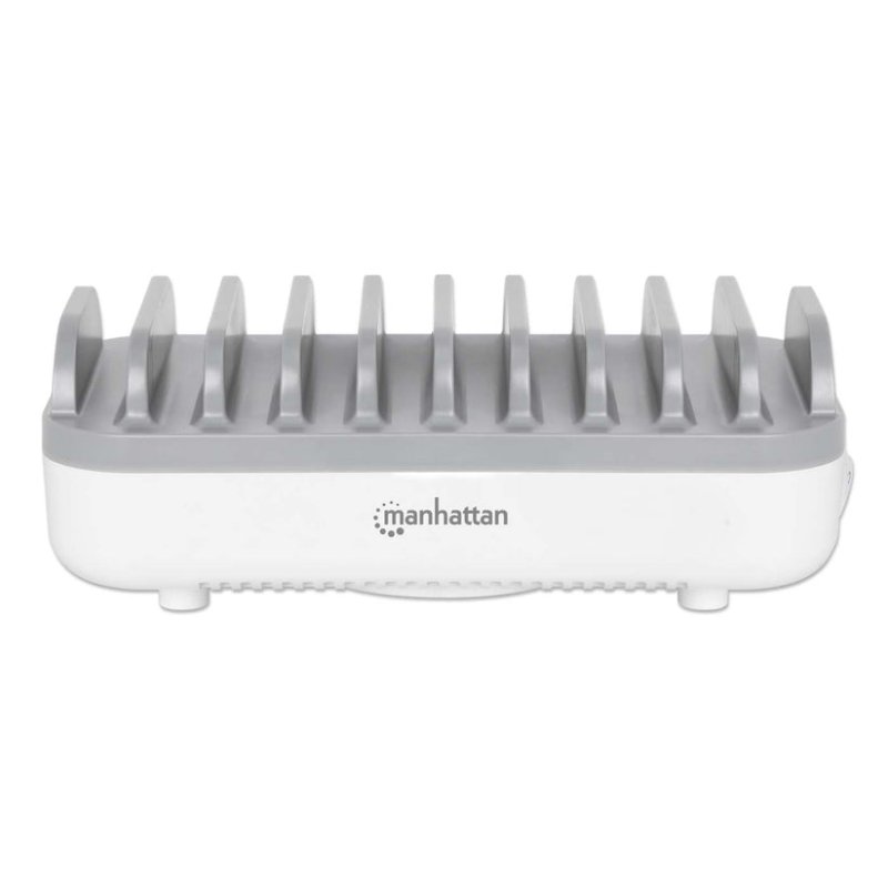 MANHATTAN 10-Port USB-Power Delivery-Ladestation 200W