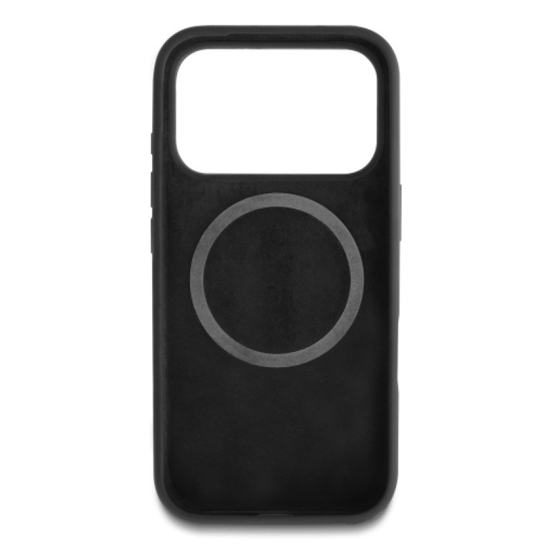 Delock Schutzhülle für iPhone 17 Pro kompatibel mit MagSafe aus Soft-Touch Silikon schwarz