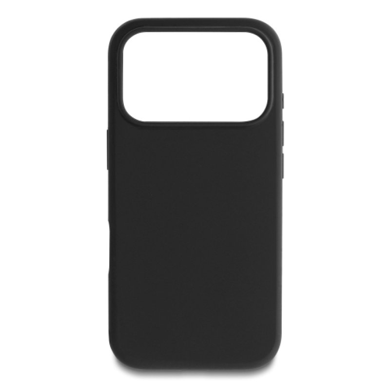 DeLOCK Coque protectrice pour iPhone 17 Pro compatible avec MagSafe en silicone toucher doux noir