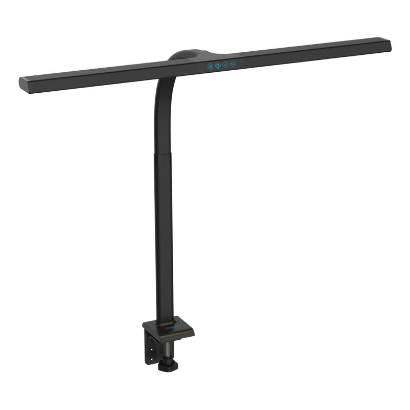 LED Schreibtisch-Leuchte 80cm, 2400lm, 16W, Schwarz