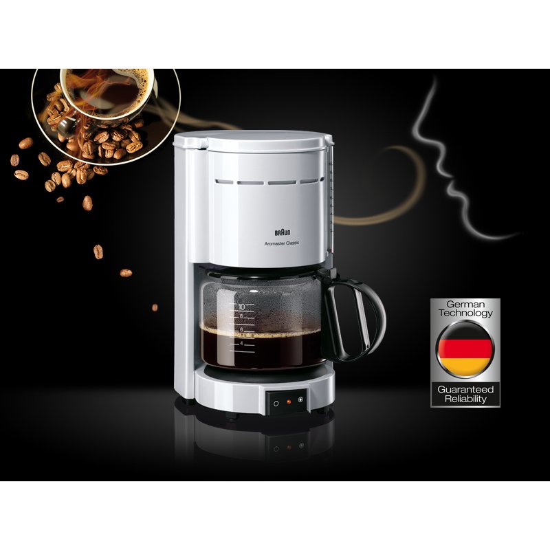 Braun KF 47/1 WH ws coffee machine