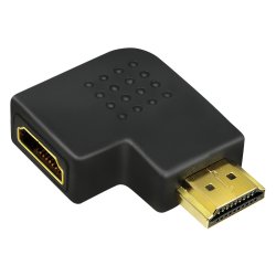 HDMI Adapter HDMIHDMI St/Bu 90° flach gewinkelt