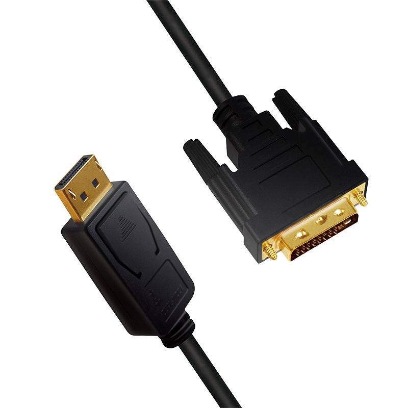 Logilink DisplayPort-Kabel DP 1.2 zu DVI 1.2 5.0m schwarz