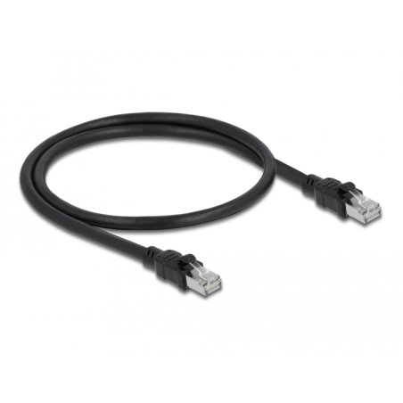 DeLOCK Network cable RJ45 Cat.6A F/UTP with inner metal sheath 0.5 m