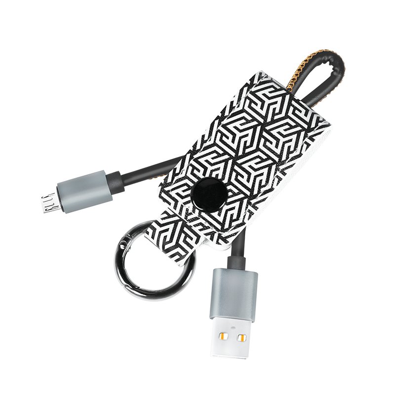 Logilink USB 2.0-Kabel, USB-A zu Micro-USB Schlüsselr. 0,22m