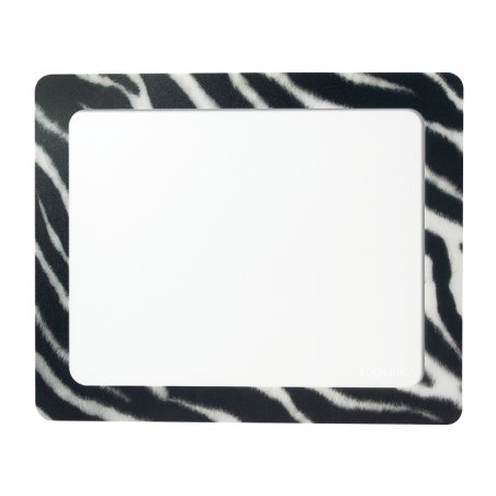 Logilink Mauspad Fotorahmen "Zebra Design" extra dünn