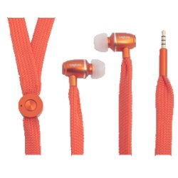 Logilink Stereo In-Ear Headset, mit Mikro, 1x 3,5mm, orange