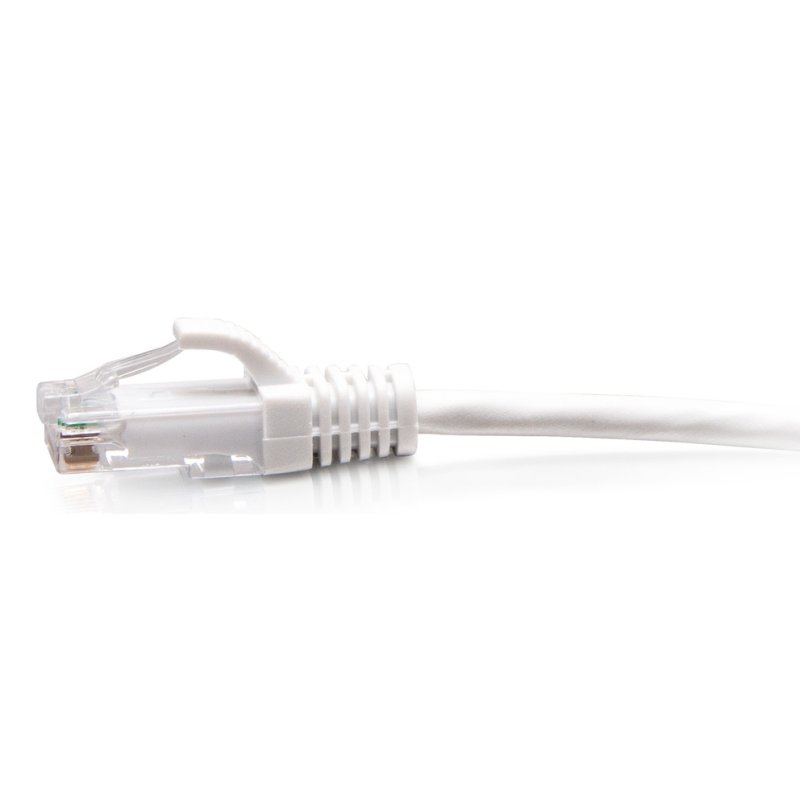 1FT/0.3M CAT6A SLIM PATCH 28AWG WHITE
