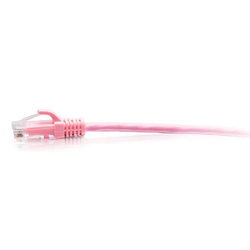 7FT/2.1M CAT6A SLIM PATCH 28AWG PINK