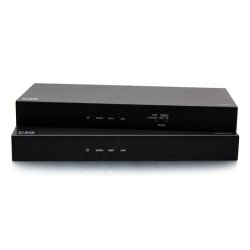 C2G HDMI HDBaseT 3.5mm, USB-B to A, and RS232 over Cat Extender Box Transmitter to Box Receiver - 4K 60Hz