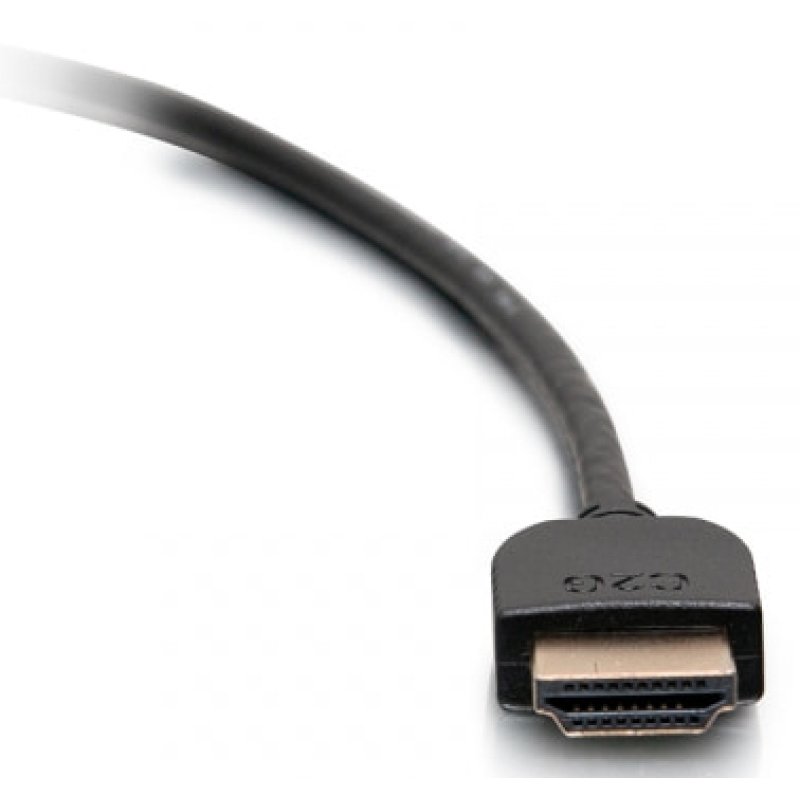 C2G 10ft (3m) Plus Series Slim Flexible Standard HDMI Cable with Ethernet