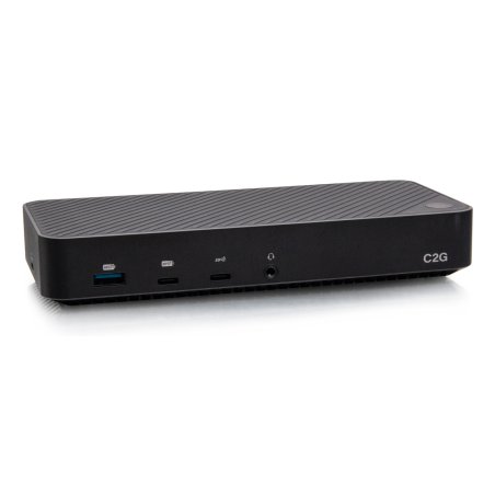 Dual 4k USB A and USB C Hybrid Dock 130w