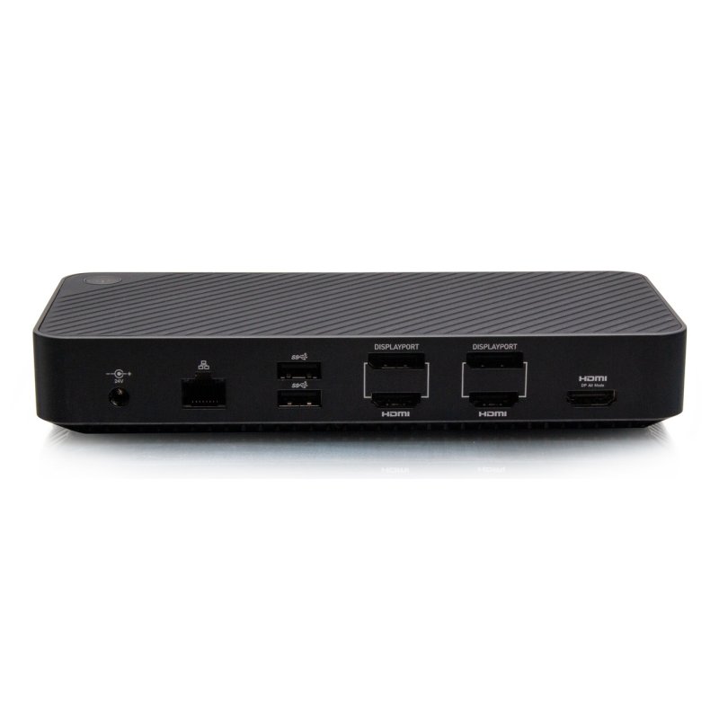 C2G C2G54538 station d'accueil Avec fil USB 3.2 Gen 2 (3.1 Gen 2) Type-A Noir