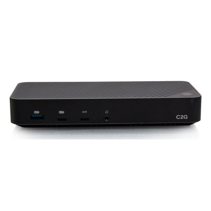Dual 4k USB A and USB C Hybrid Dock 130w