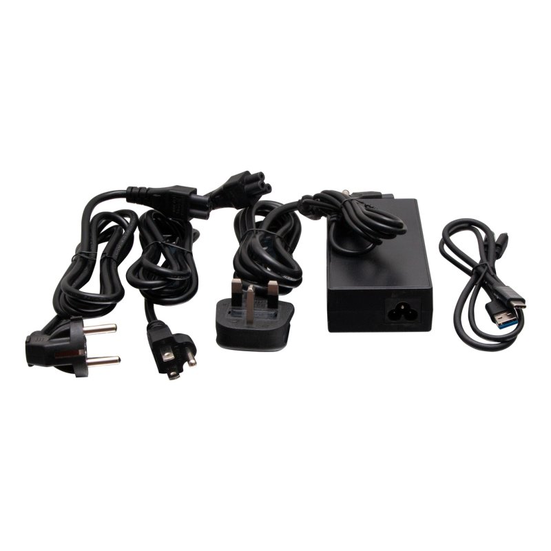 Dual 4k USB A and USB C Hybrid Dock 130w