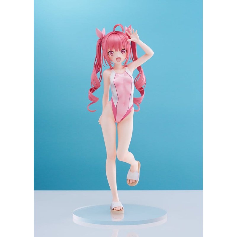 Original Character Swimsuit Silhouette PVC Figure 1/7 Watora Swimsuit Ver. design Kani biimu 23 cm