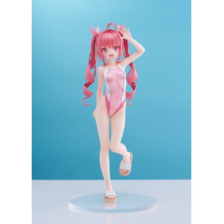 Original Character Swimsuit Silhouette PVC Figure 1/7 Watora Swimsuit Ver. design Kani biimu 23 cm