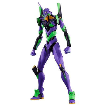 Rebuild of Evangelion Moderoid Plastic Model Kit DX-SCALE Evangelion Test Type-01 Luminous Set Edition 26 cm