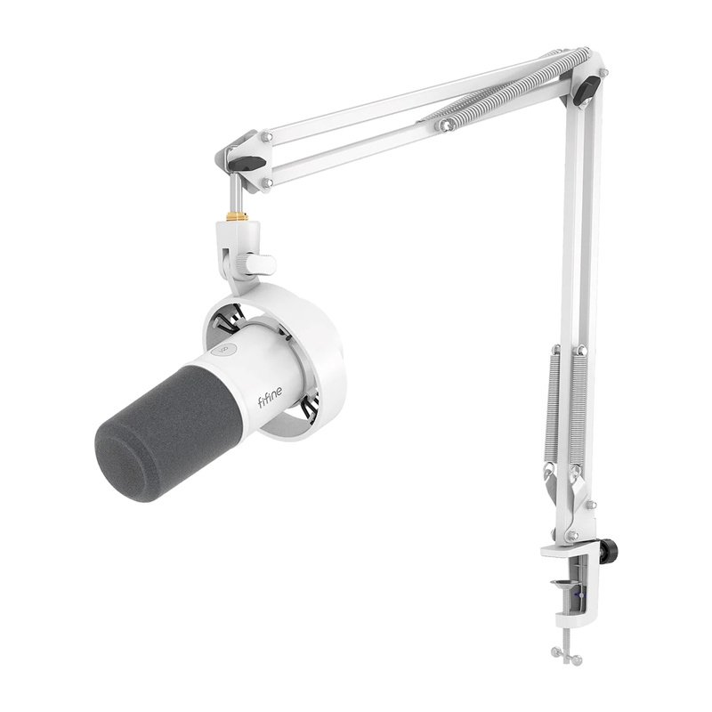 Fifine K688CT Dynamic Microphone (White)