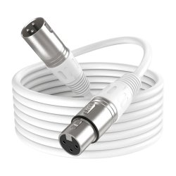 Fifine XLR L9C Cable, 180 cm (white)