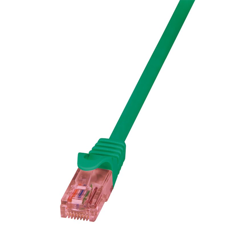 Logilink Patch Cable Cat.6 U/UTP BC green, 2,00m PrimeLine