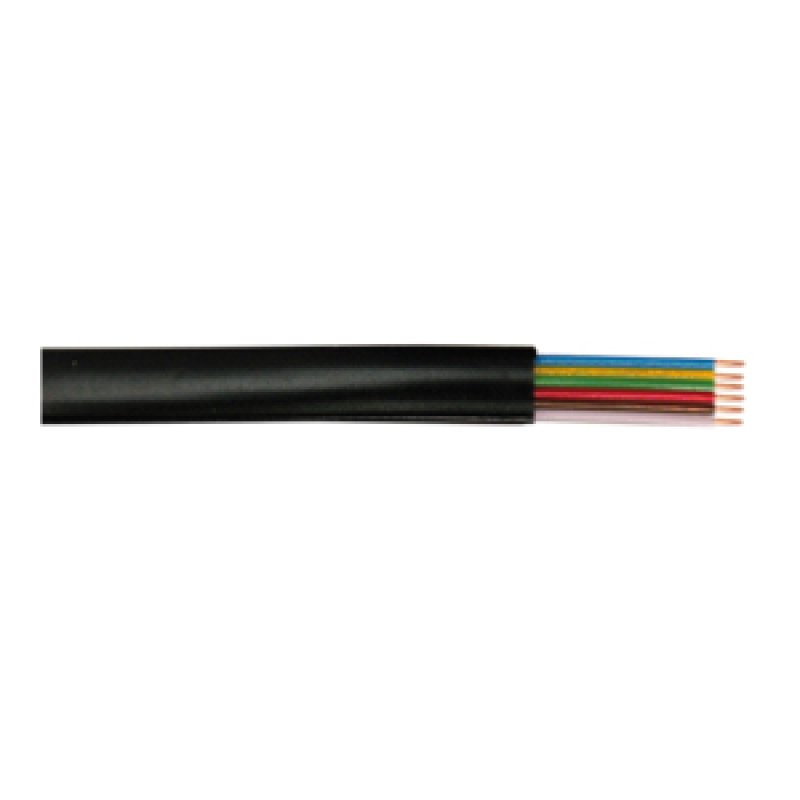 LogiLink CM06 câble de téléphone 100 m Noir