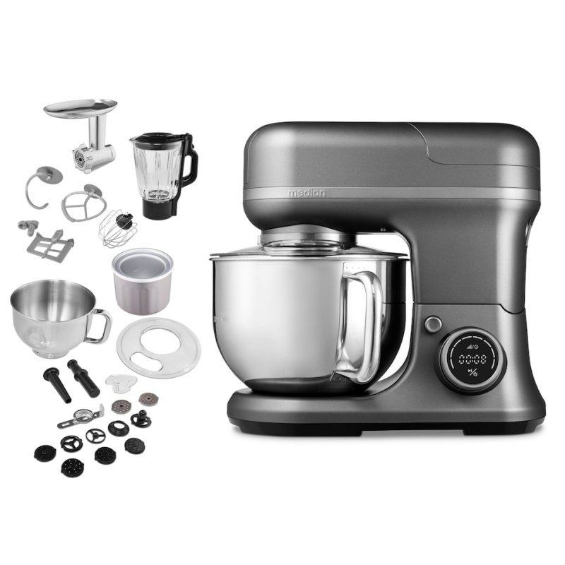 Medion LIFE MD18440g 4 in 1 digitale Küchenmaschine