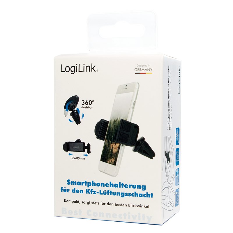 LogiLink AA0113 holder Passive holder Mobile phone/Smartphone Black
