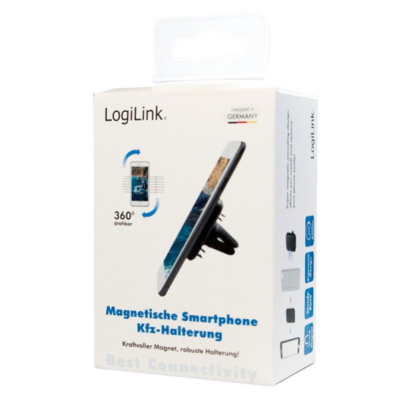 LogiLink AA0114 support Support passif Mobile/smartphone Noir